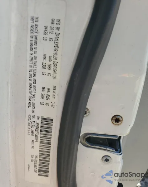 2007 Dodge Caliber Sxt из США, поврежденный, VIN 1B3HB48B77D288873